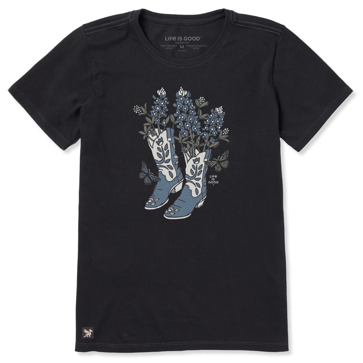 Flower Boots with Flowers Tee