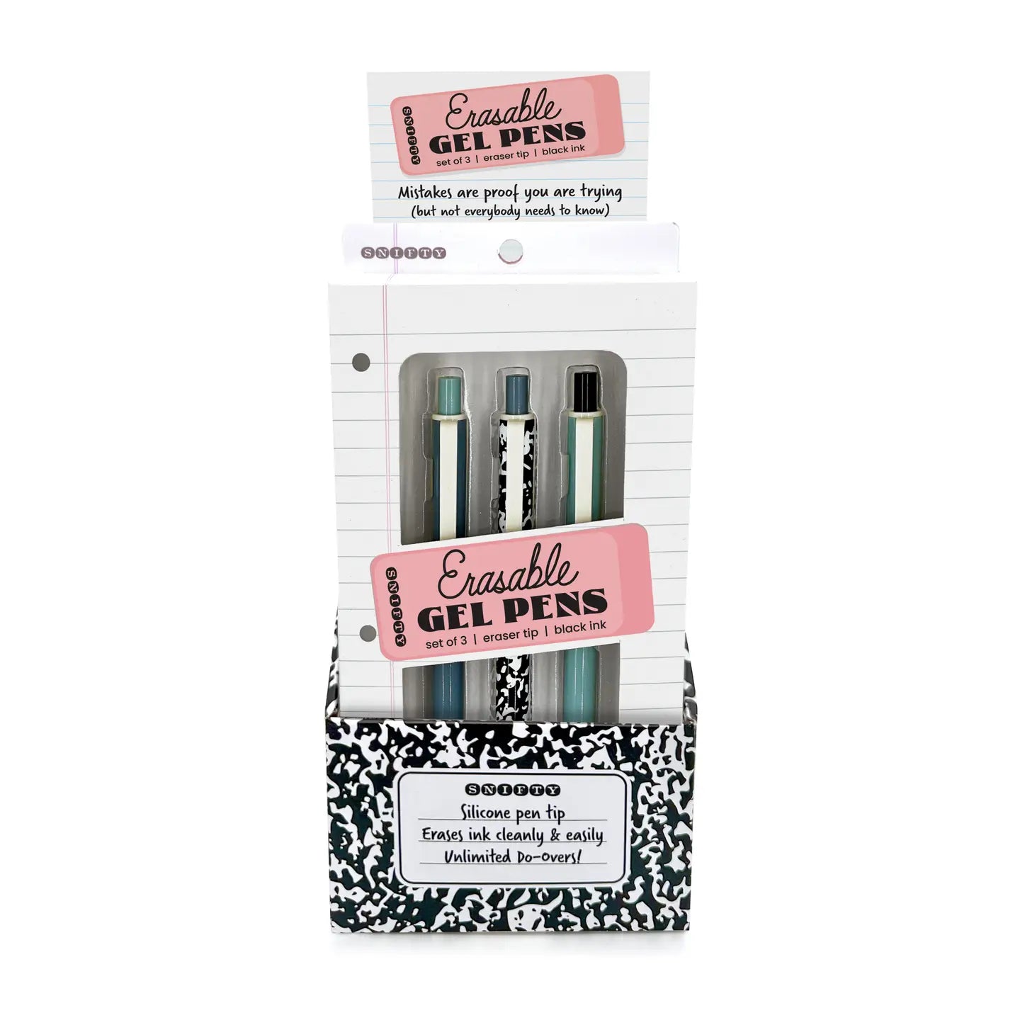 Retro Erasable Gel Pen Set