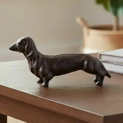 Cast Iron Small Dog Figurine