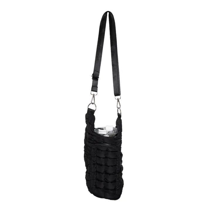 Quilted Tumbler Carrier Bag ( Assorted )