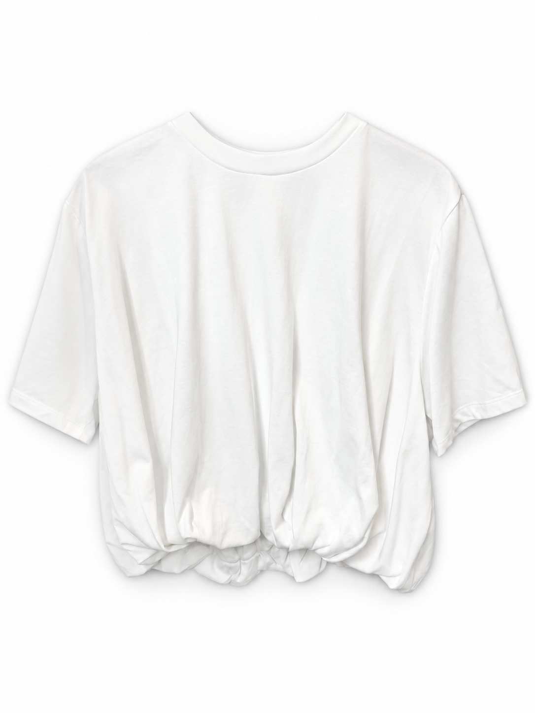 White Snow Bubble Top