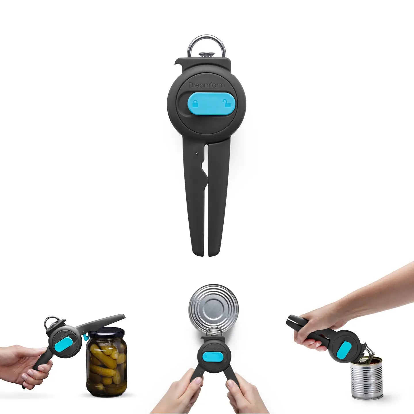 Dopener® - Safety Can Opener, Ring Pull and Jar Opener