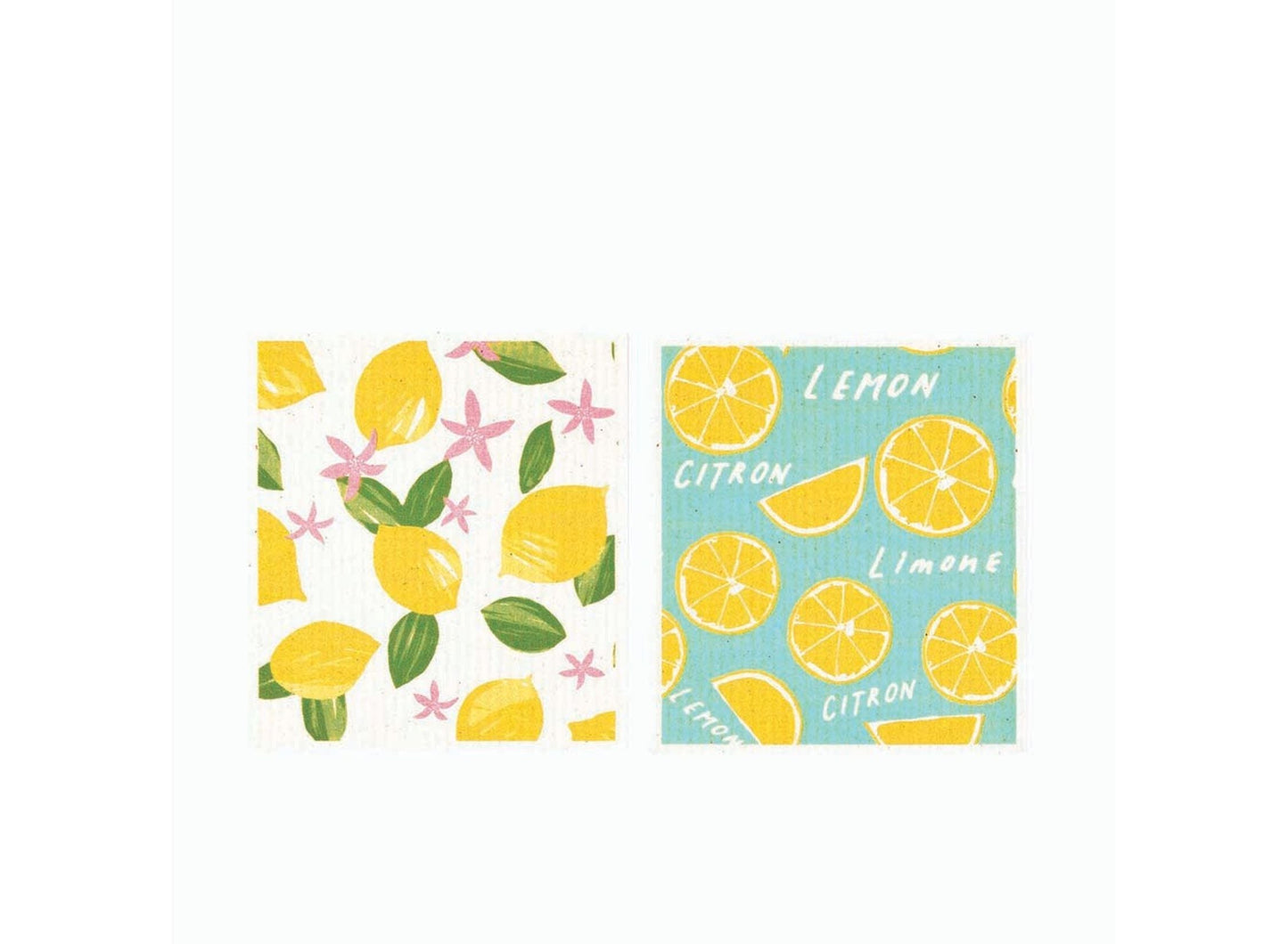 Eco Sponge Cloths (Set of 2) ( Assorted )
