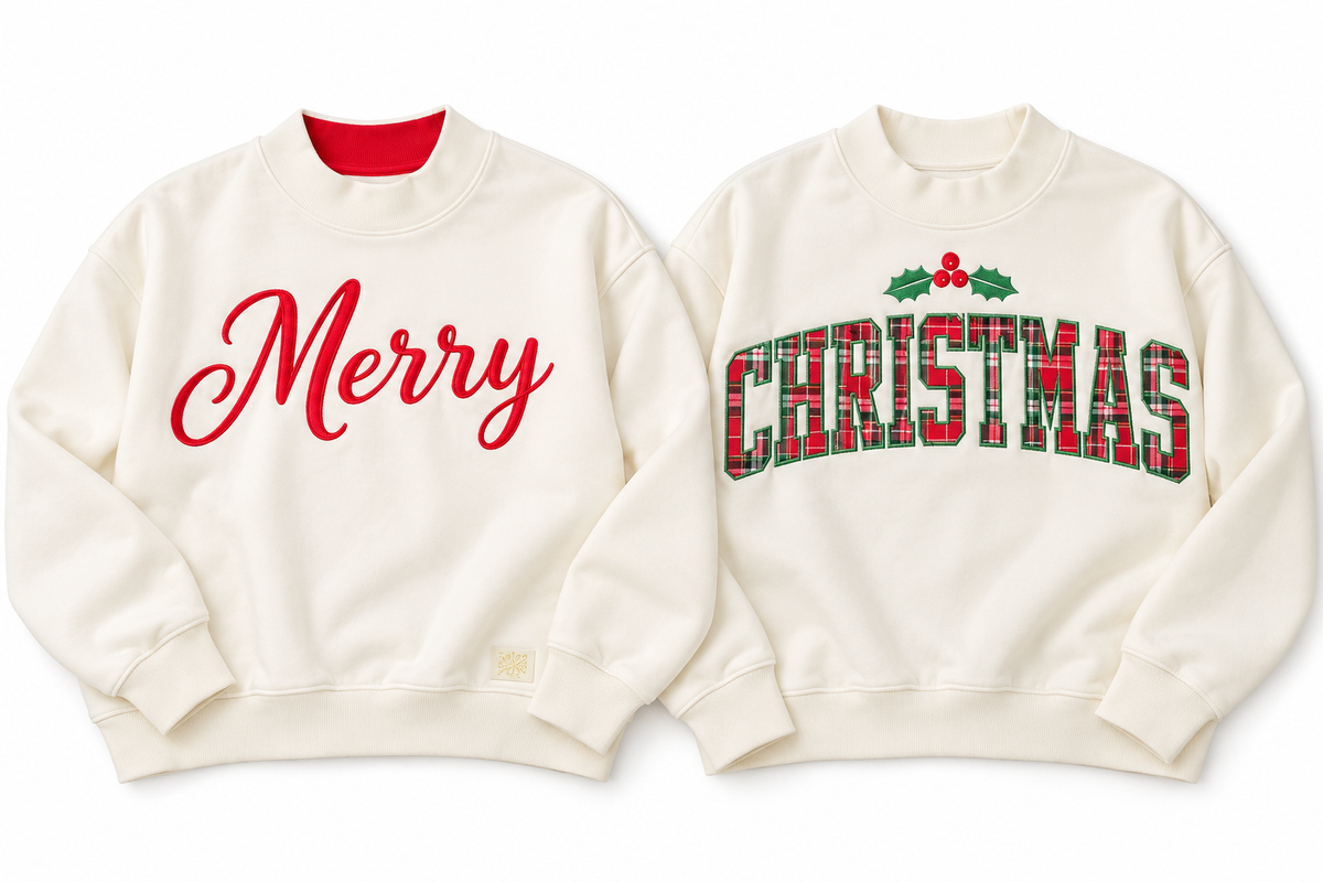 Crew Neck Christmas/ Merry