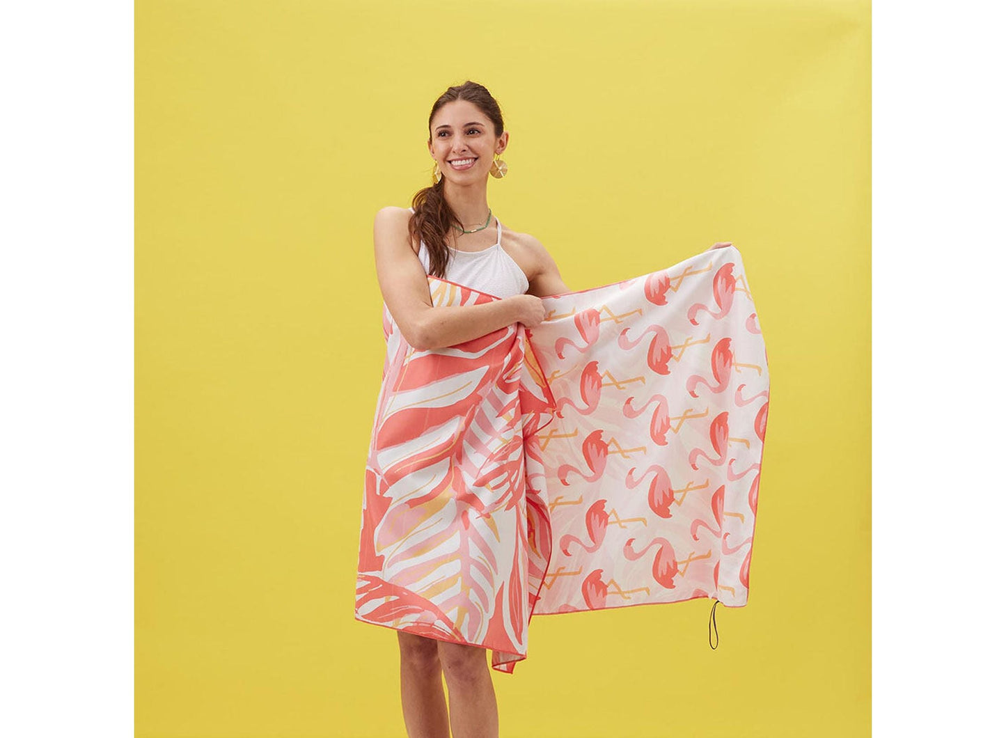 Reversible Eco Beach Towel ( Assorted )