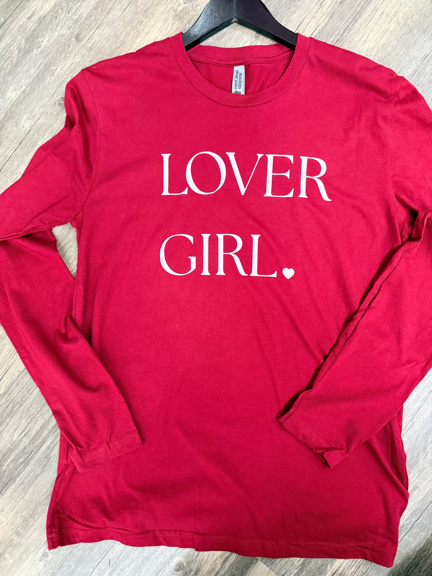 Lover Girl L/S Valentines Tee V-26