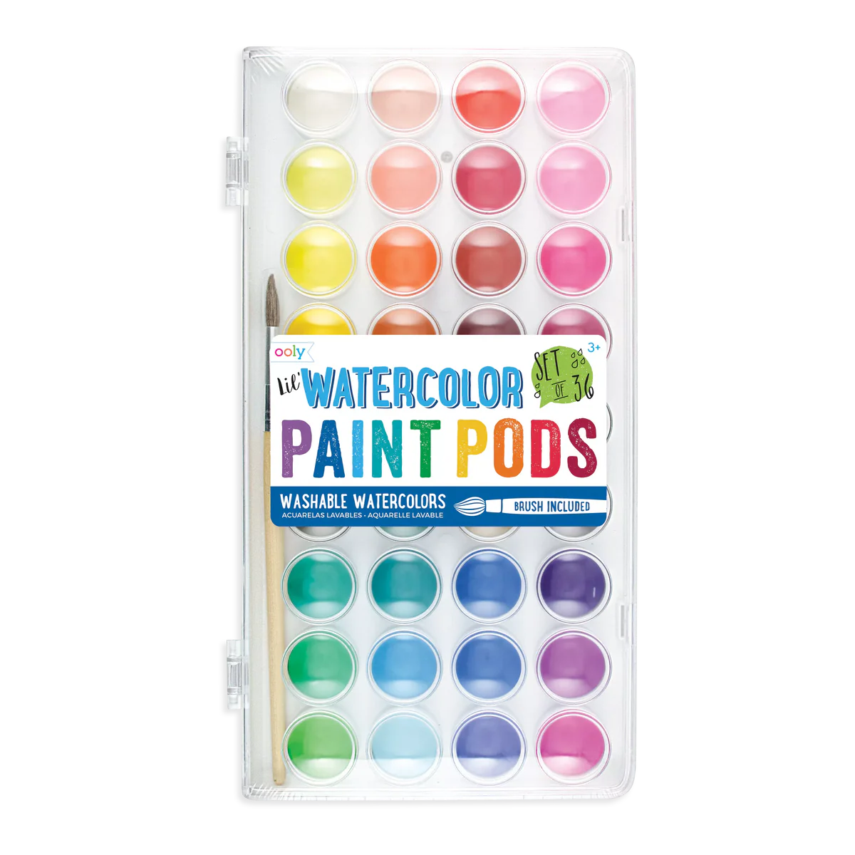 Watercolor Paint Pods