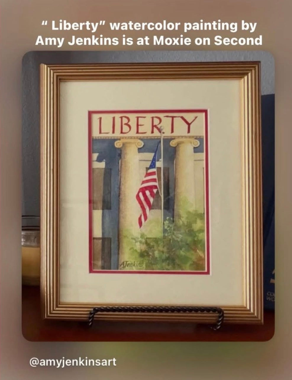 LIBERTY by Local Artist Amy Jemkins