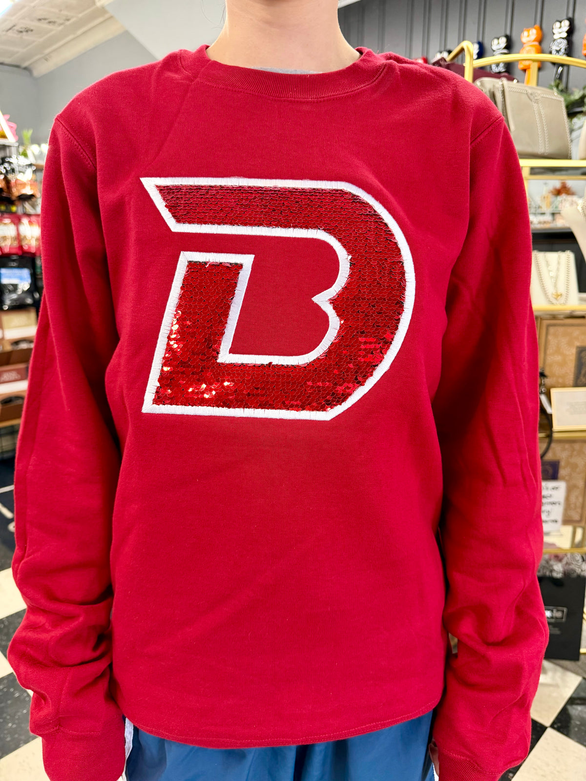 Dewey Reversible Sequin Sweatshirt