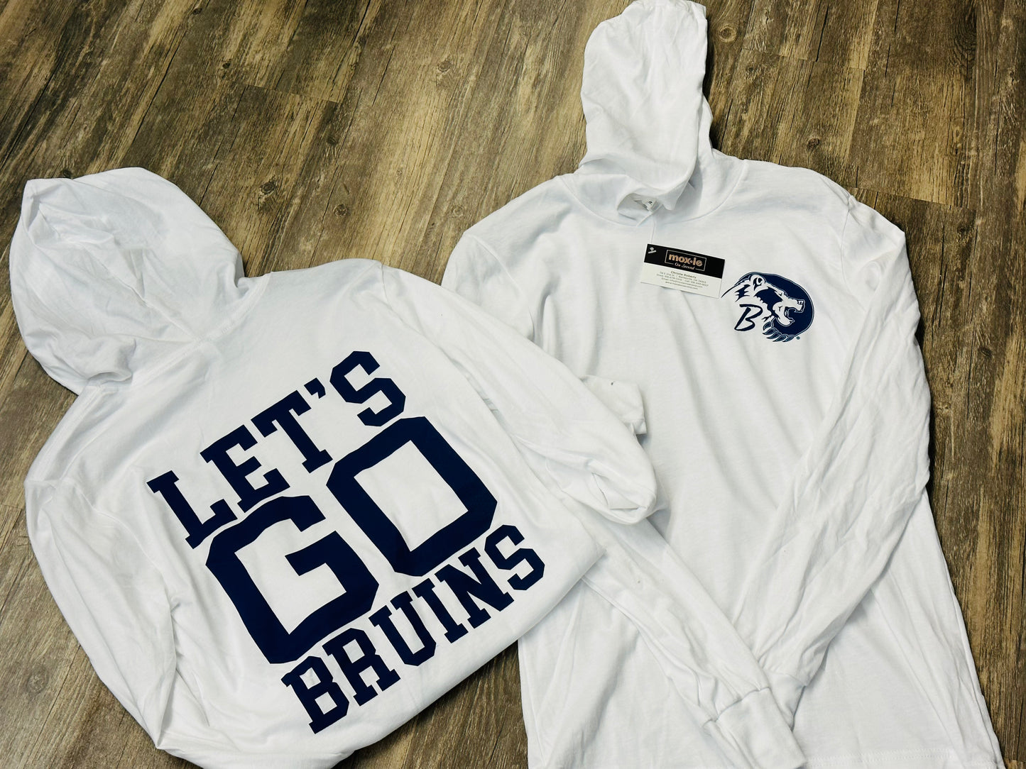 Let's Go Bruins T-Hoodie L/S