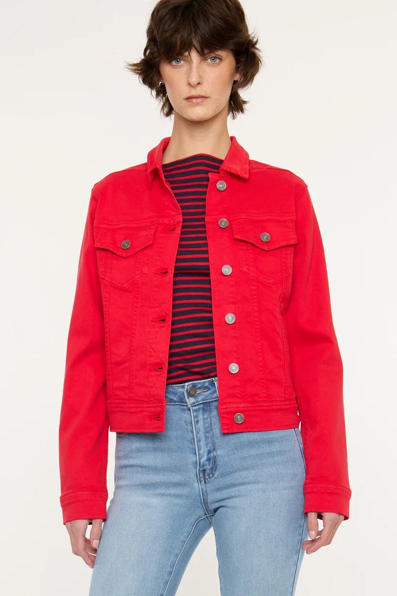Denim Jacket ( Assorted Colors )