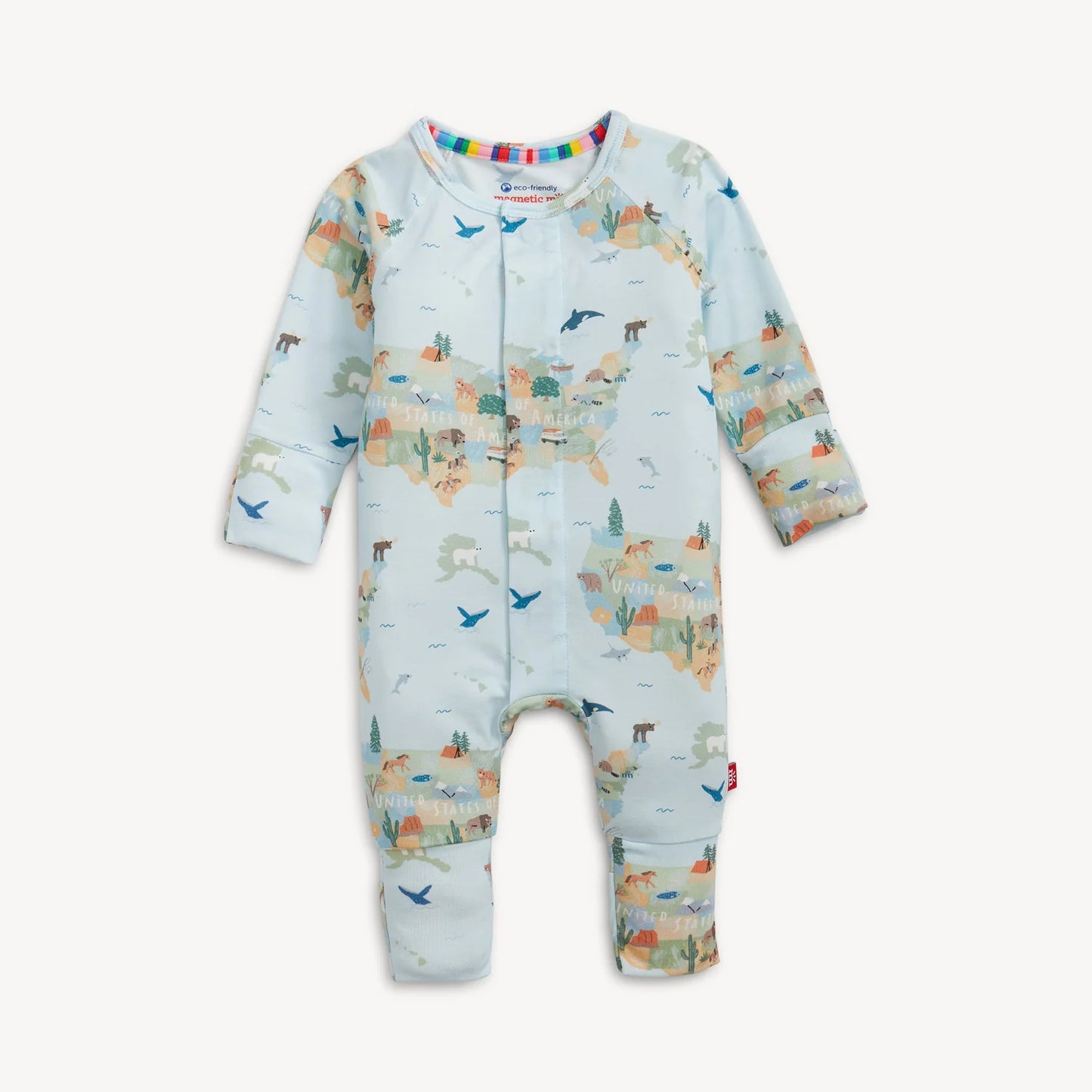 Magnetic Convertible Coverall ( American the Beautiful )
