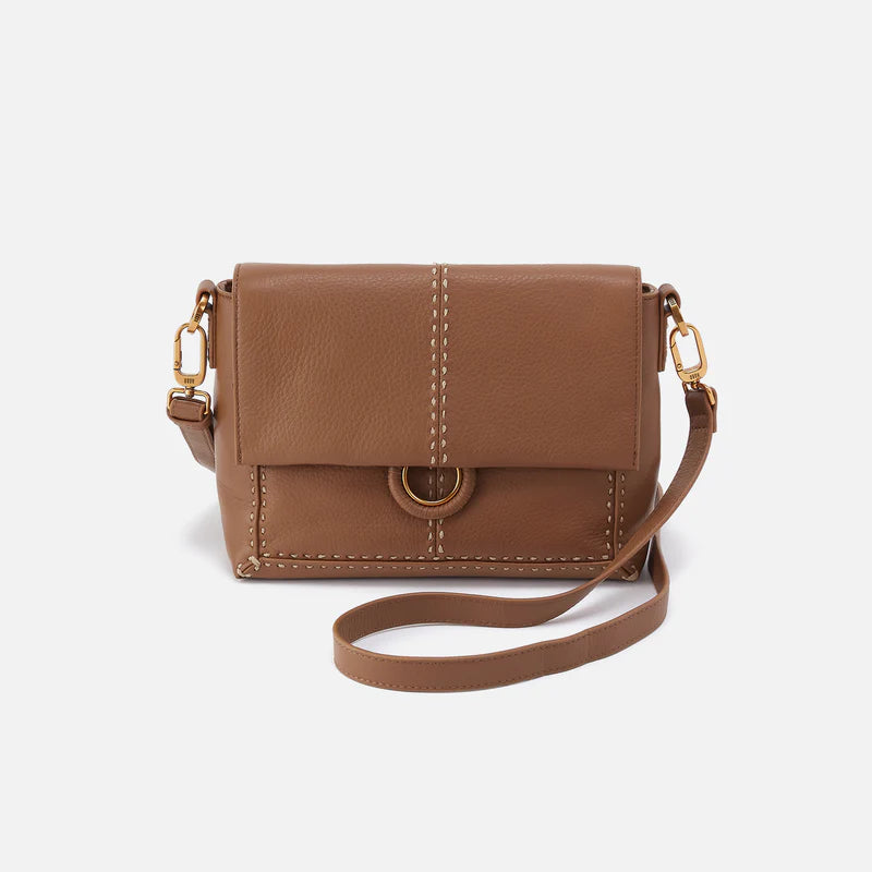 Austin Flap Crossbody (Timber Brown )
