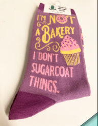 Mason Jar Label Socks ( Assorted )