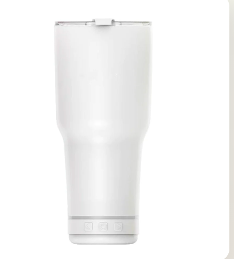 Speaker Tumbler 32oz. ( White )