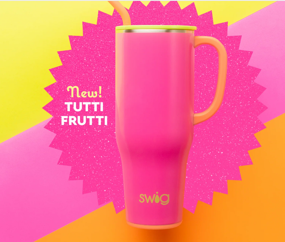 Tutti Frutti Mega Mug (40oz) – Moxie On Second