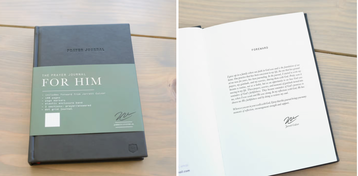 The Prayer Journal For Him