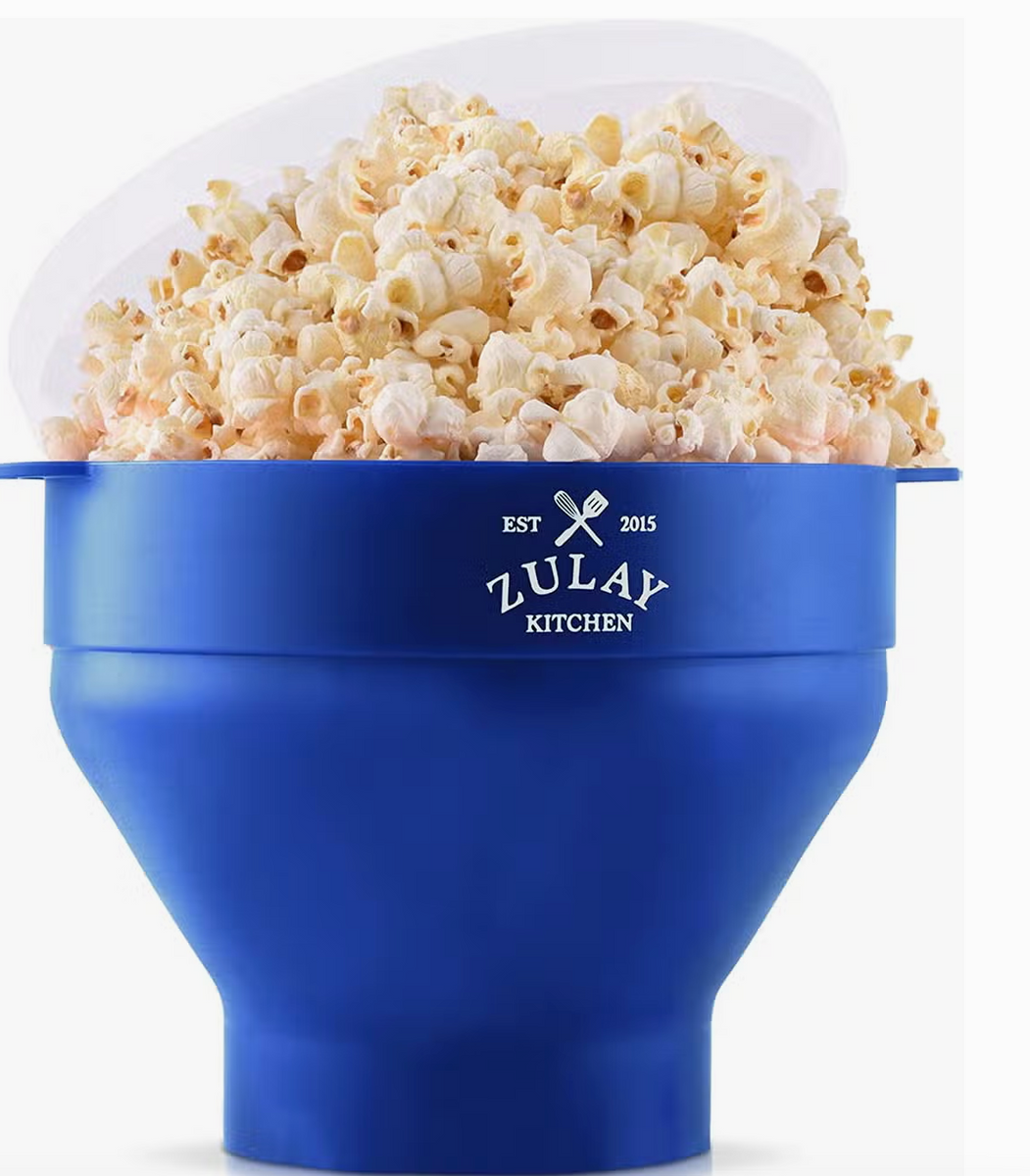 Zulay Microwave Popcorn Popper - Snowman Design - White (Silicone) - Bed  Bath & Beyond - 33847590