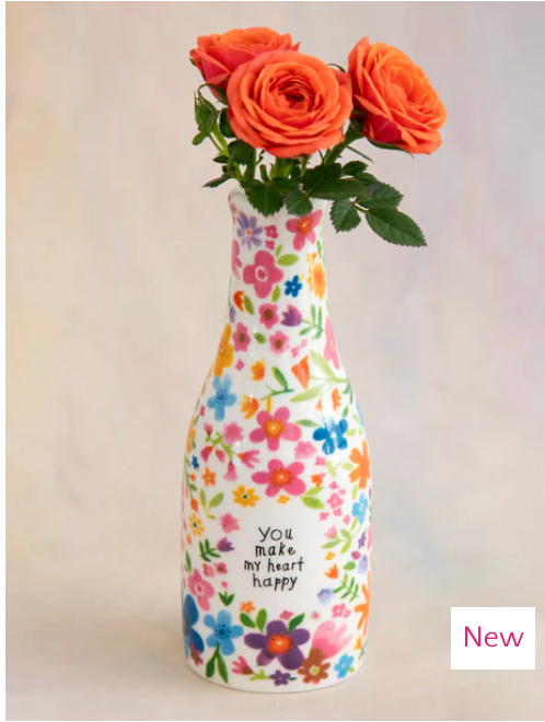 Happy Mini Flower Vases ( Assorted )