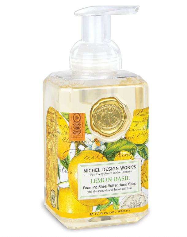 Lemon Basil Foaming Hand Soap 17.8oz.