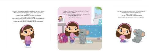 Warmies Elephant Embraces Change Book