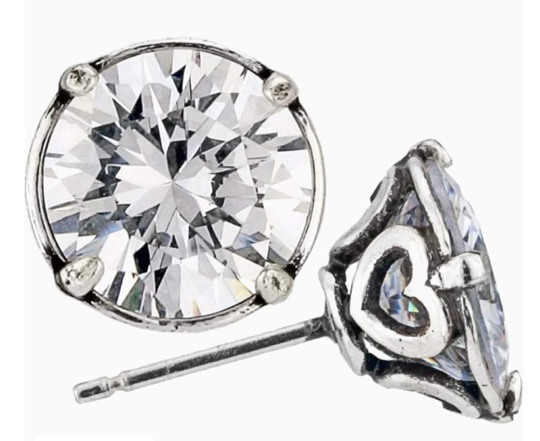 Brilliance 10MM Post Earrings. JE154D*