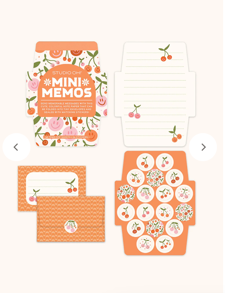 Mini Memos Pad With Stickers