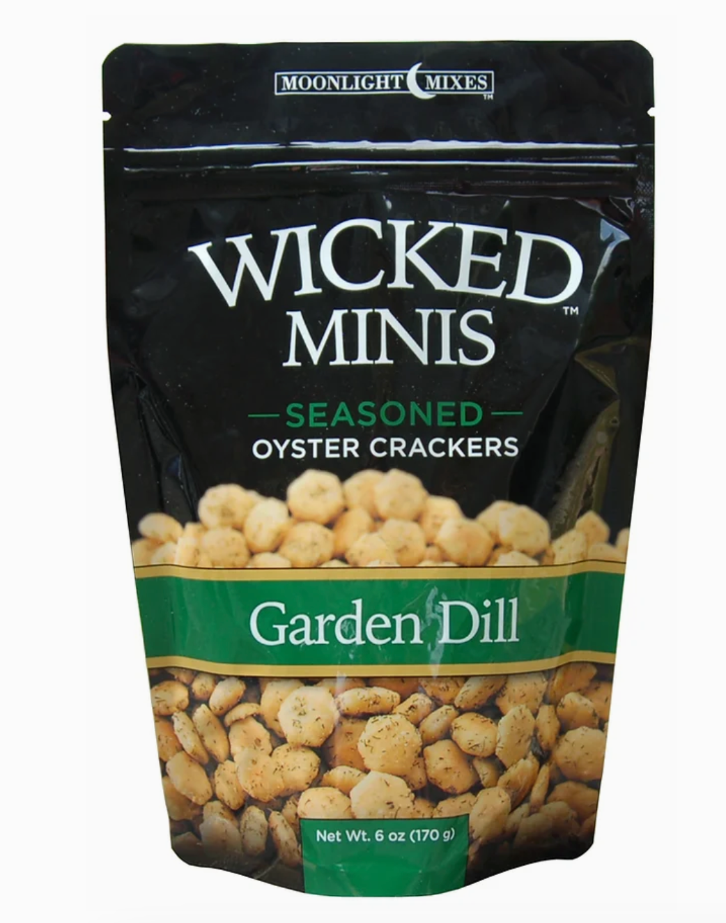 Wicked Minis Garden Dill Oyster Crackers 6 oz.