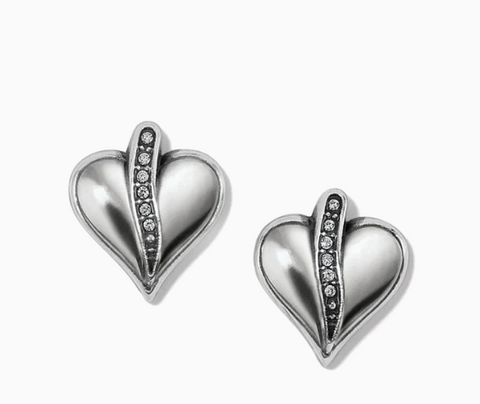 Precious Heart Post Earrings JA9333*