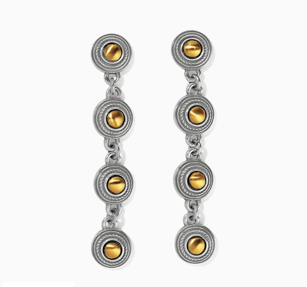 Monete Link Post Drop Earrings JA9876*