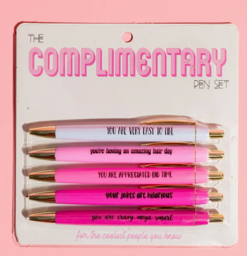 Complimentary Pen Set 5pc.