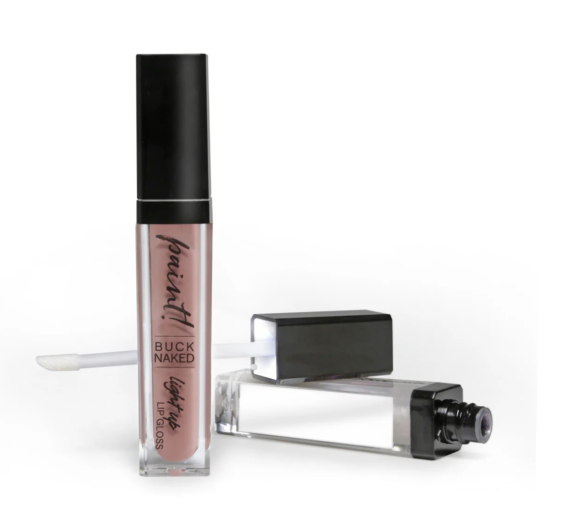 Paint Light -Up Lip Gloss ( Assorted Colors ) (Nudes )