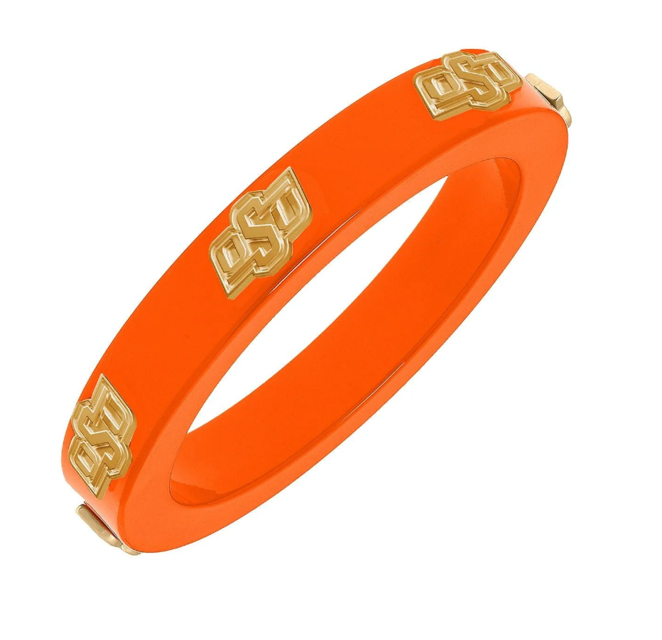 OSU Cowboys Resin Logo Bangle