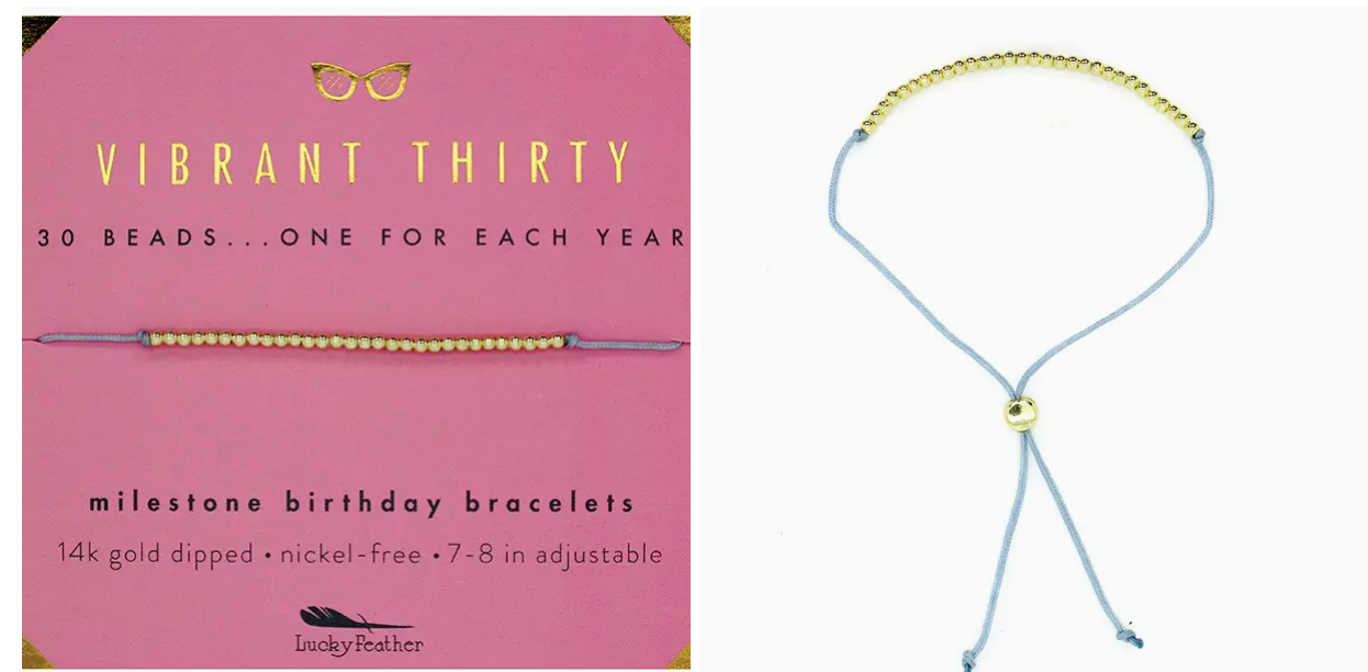 Vibrant Thirty Bracelet