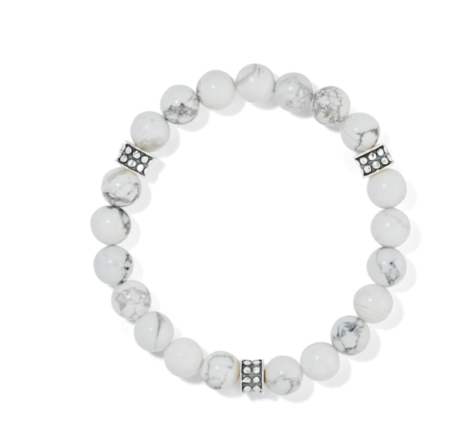 Pebble Dot Dream Howlite Stretch Bracelet* JF0075