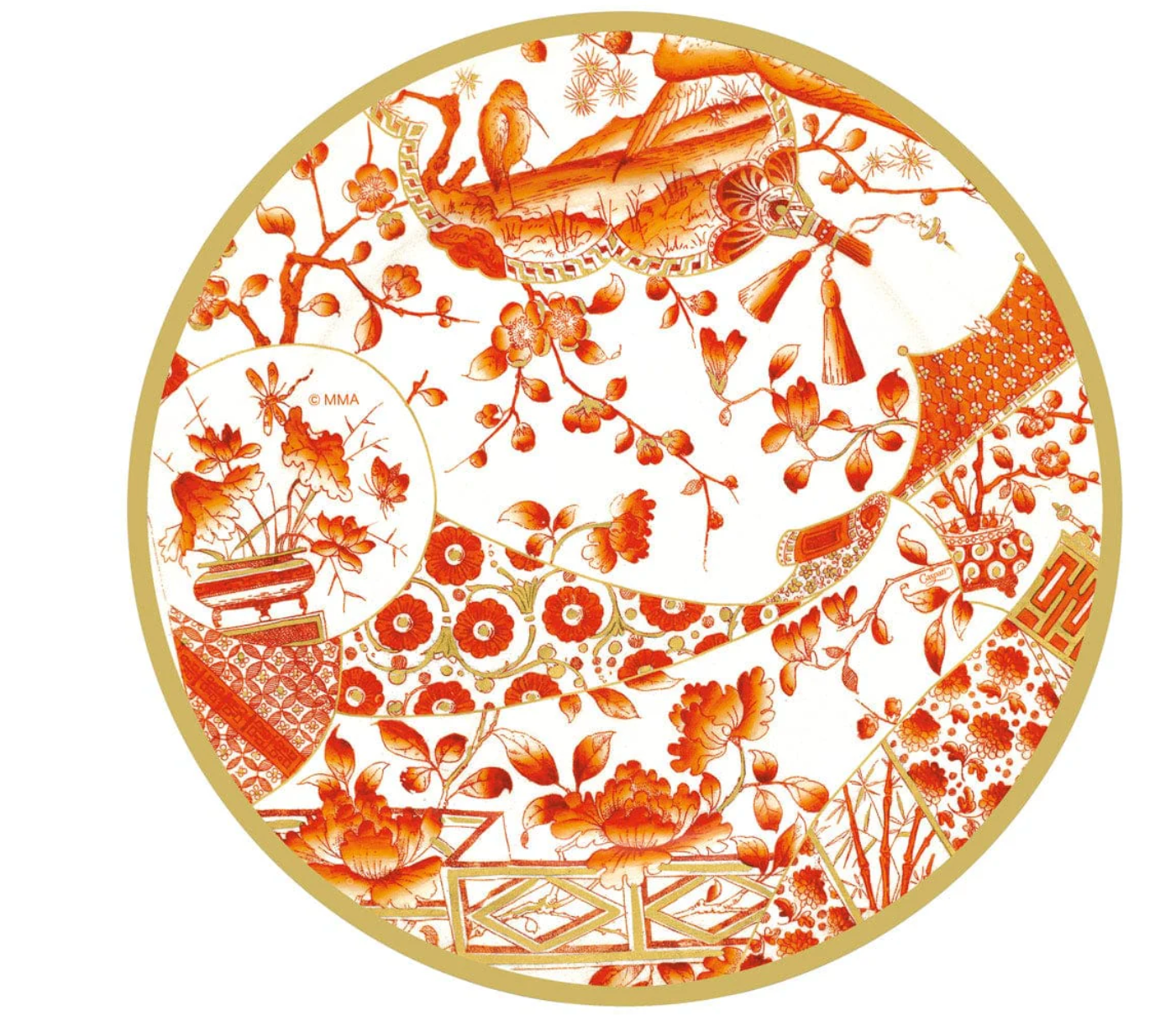Caspari Decorative Paper Dinner Plates