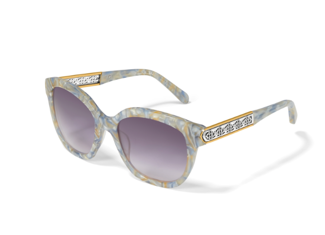 A13372 Brighton Intrigue Beach Blue Sunglasses*