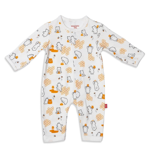 Honey Bee Mine Magnetic Fuss Free Coverall
