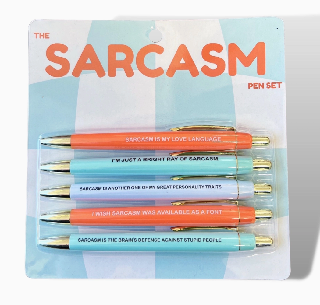 Sarcasm Pen Set ( Set of 5)