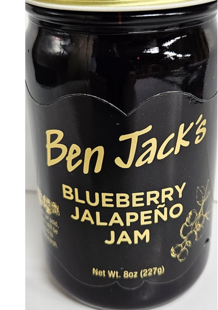 Blueberry Jalapeno Jam 8oz.