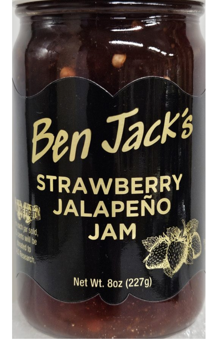 Strawberry Jalapeno Jam 8oz.