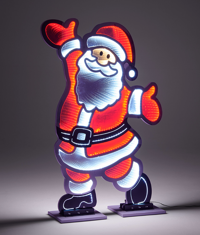 Infinity Light Santa 47" H.