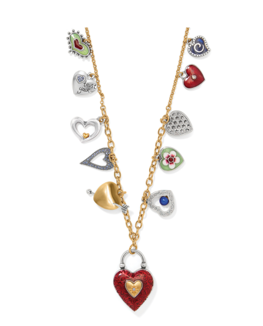 JM7651 One Heart Necklace*