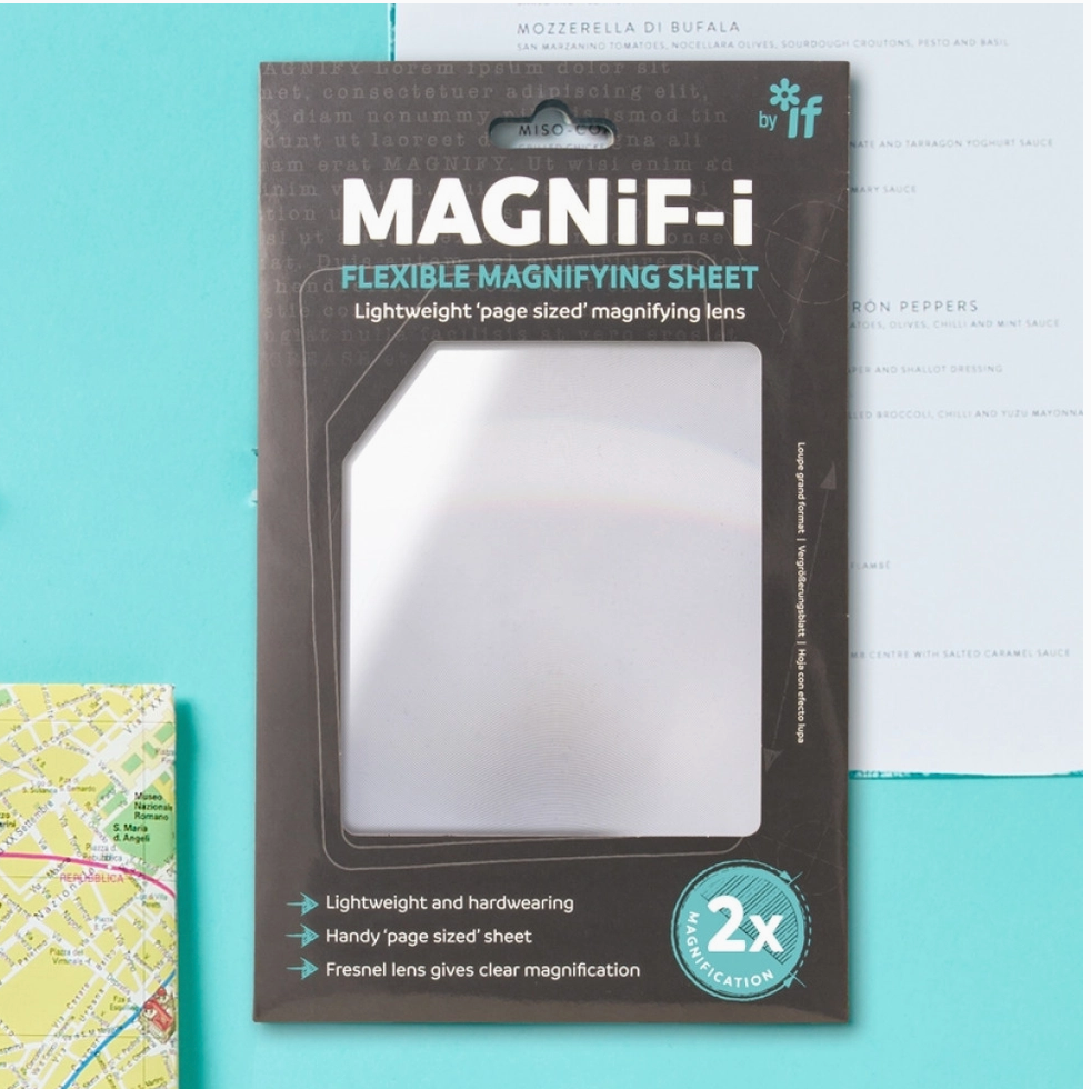 Magnif-I Flexible Magnifying Sheet