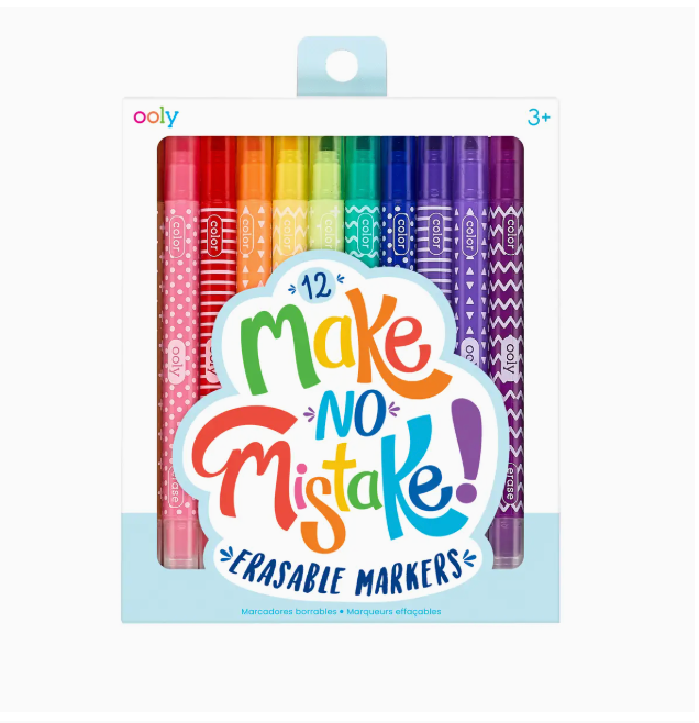 Make No Mistake Erasable Markers