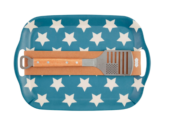 Americana Tray & Spatula Set