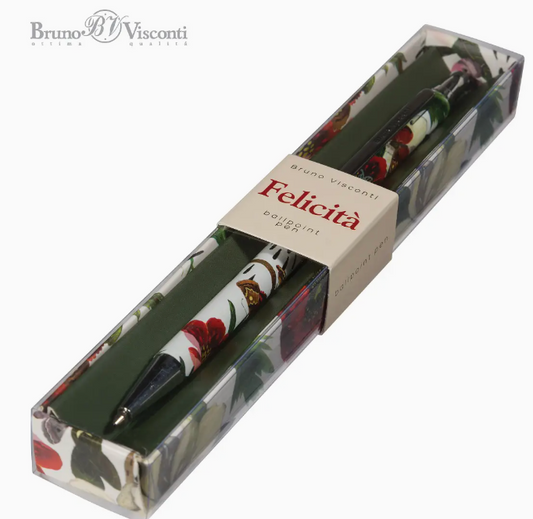 Felicita Peonies Ball Point Pen