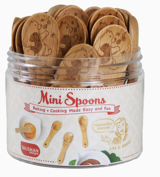 Beechwood Mini Spoon ( Assorted )