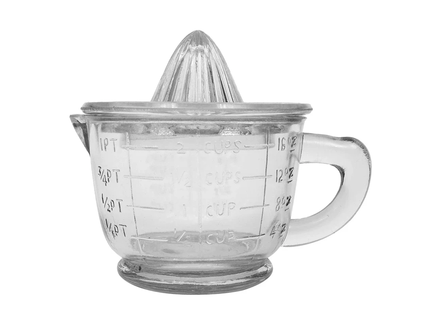 Pressed Glass Juicer