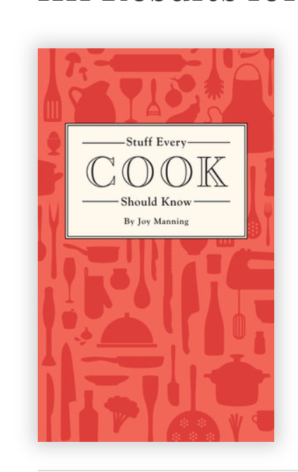 Stuff Every Cook Should Know Book